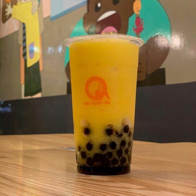 Fresh Mango Tea Slushy