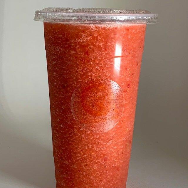 Fresh Strawberry Tea Slushy